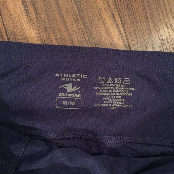 Athletic Works Gym Capri Pants Leggings - Picture 3 of 10